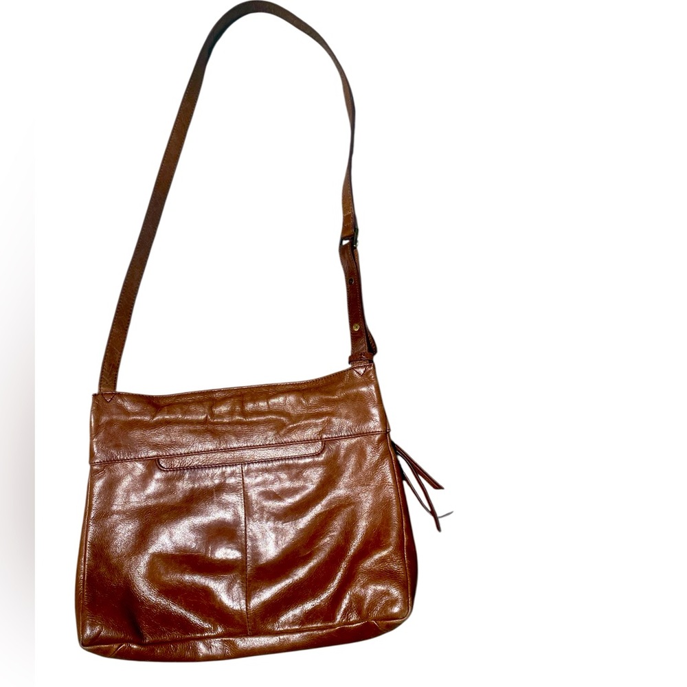 HOBO Vintage Leather Shoulder Bag with Adjustable Strap - Picture 1 of 13